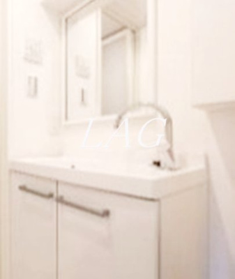 【洗面所】 | アザーレ・パッシオ本厚木A | 独立洗面台です。（同仕様設備です。）