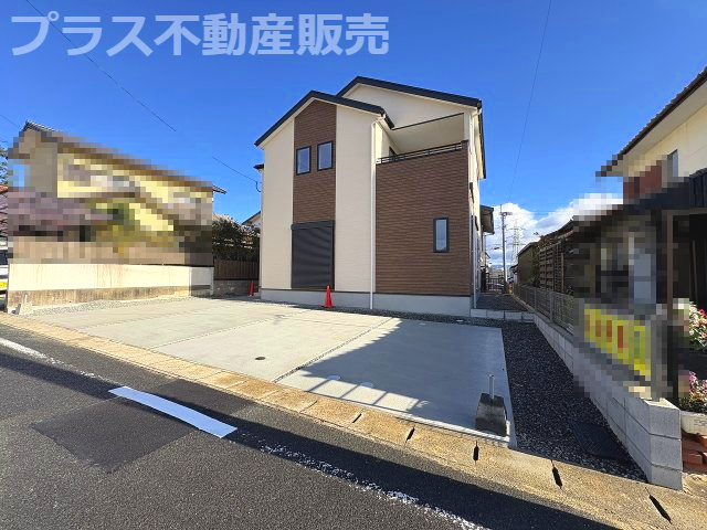 【外観】 | 福岡市東区雁の巣1丁目3期　1号棟（全1棟）【仲介手数料無料・0円】 | 完成しました。物件内部もご見学頂けます。プラス不動産販売にお任せ下さい。