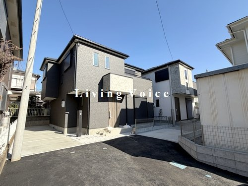 【外観】 | 【仲介手数料０円】厚木市第5山際　新築一戸建て　全2棟 | 2号棟外観パース　厚木市第5山際　新築一戸建て　全2棟