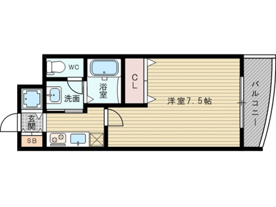 【洗面所】 | ルミエール新大阪 | 1Kのお部屋です