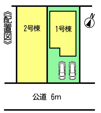 リーブルガーデン常滑市かじま台第2　1号棟の区画図|○●区画図●○
