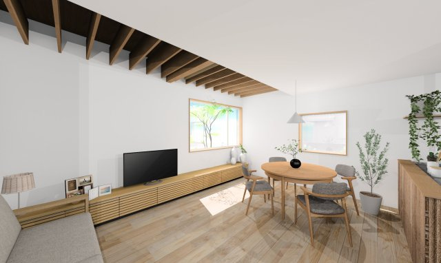 仙台市泉区泉ケ丘２丁目　モデルハウスのような建売♪の完成予想図