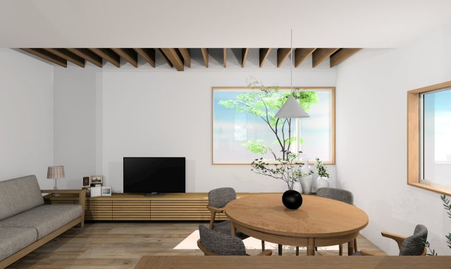 仙台市泉区泉ケ丘２丁目　モデルハウスのような建売♪の完成予想図