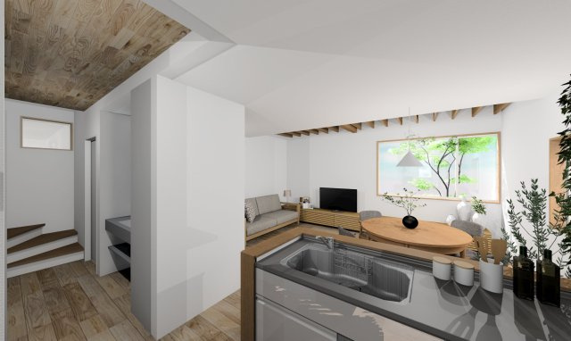 仙台市泉区泉ケ丘２丁目　モデルハウスのような建売♪の完成予想図