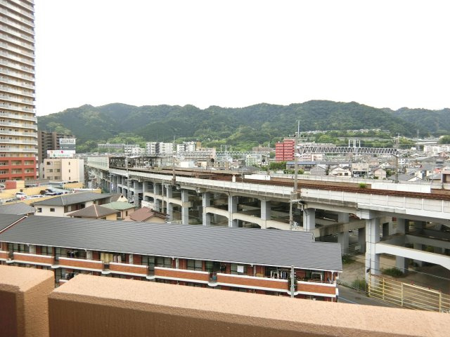 ◆２沿線以上利用可◆バルコニー広々３ＬＤＫ住戸◆全居室収納スペース付き◆パデシオン西大津の展望|バルコニーからの眺望