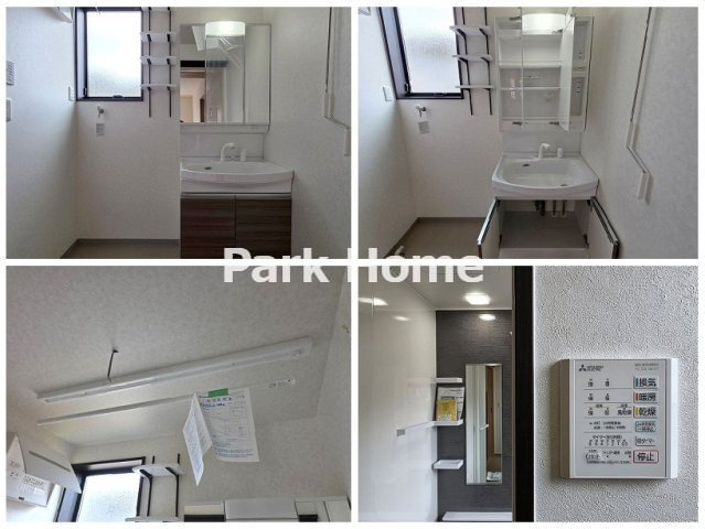 高知市鴨部　新築戸建ての洗面所