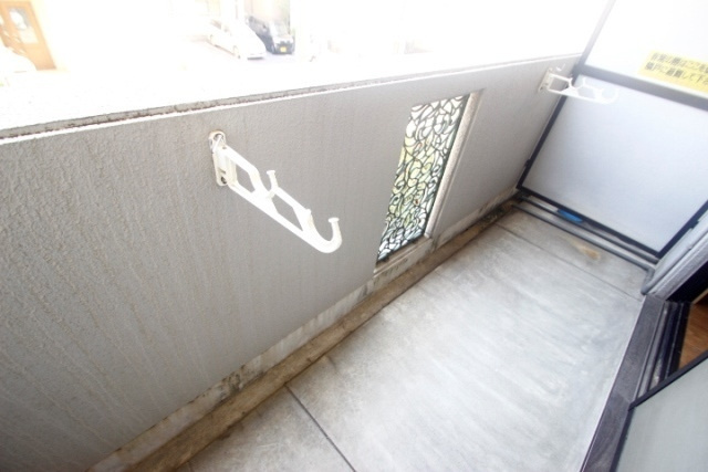 ハイツリリアンのバルコニー