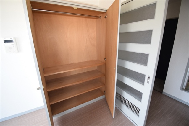 コーポ御幸の収納|専用の収納スペースです