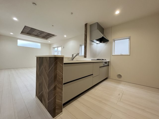 【キッチン】 | 深谷市上柴町西第5  LiveleGarden.s　新築戸建　全2棟　1号棟