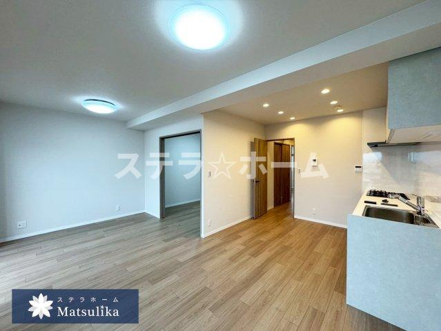 シーアイマンション豊中上野の居間・リビング|ゆったり過ごせるリビングです