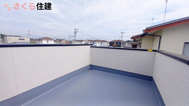 LIGARE　真岡市亀山22期のバルコニー