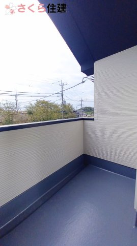 LIGARE　真岡市亀山22期のバルコニー