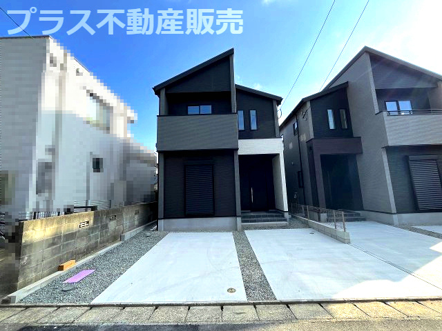 【外観】 | 福岡市東区雁の巣1丁目4期　1号棟（全2棟）【仲介手数料無料・0円】 | 現地写真。同じ物件を見るなら、プラス不動産販売にお任せ下さい。