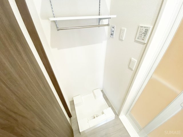 すずらんの洗面所|室内洗濯機置き場！