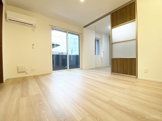 すずらんの居間・リビング|南向きのリビング！