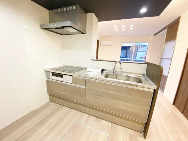 すずらんのキッチン|スッキリしたカウンターキッチン！