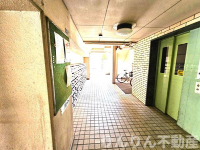 【ロビー】 | シティハイム佐古パート7 | 毎日通るロビーはこのようになっています