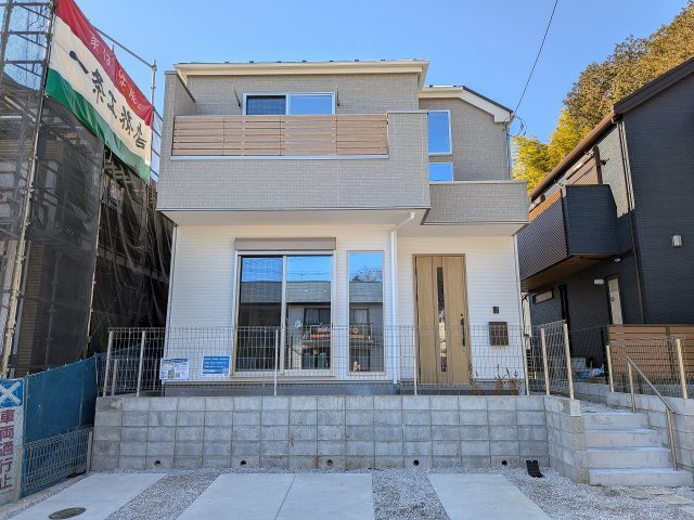 八王子市　長房町　新築一戸建て　４期の外観|～西八王子駅徒歩19分　開発現場につき整った区画　ZEH水準の省エネ住宅～