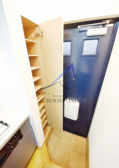 ヴィルヌーブ花小金井の玄関|玄関です。