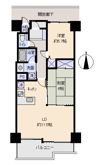 スパックス熱海伊豆山の間取り