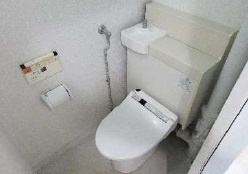 垂水上高丸住宅C棟のトイレ