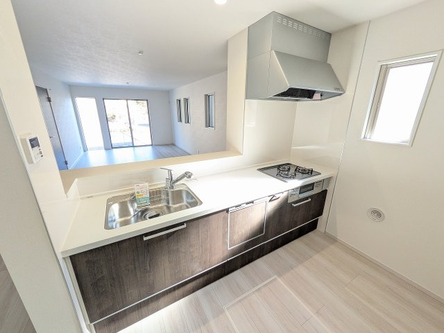 八王子市　長房町　新築一戸建て　４期のキッチン|～使い勝手の良いシステムキッチン～