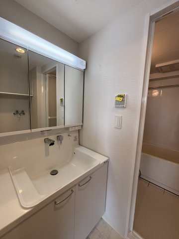 パレシェール苦楽園北夙川通りの独立洗面台|独立洗面台で身支度をすべて済ませてしまいましょう