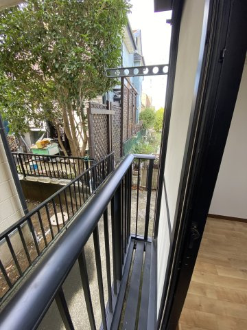 MIハイツのバルコニー