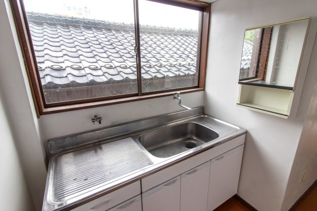 足利市通５丁目の店付住宅のキッチン