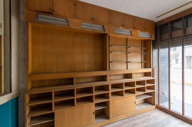 足利市通５丁目の店付住宅の収納