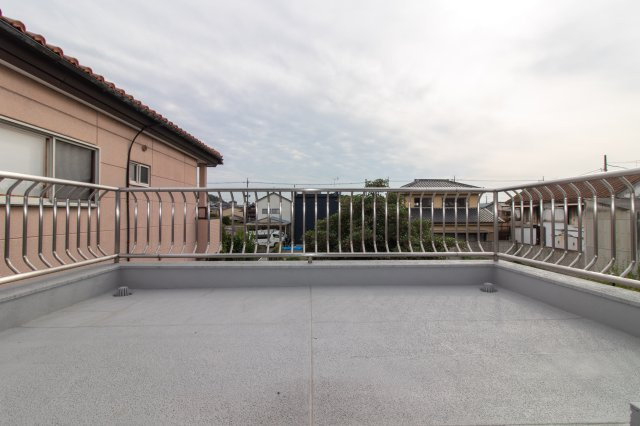 足利市通５丁目の店付住宅のバルコニー|こちらは、2階のバルコニーです。
