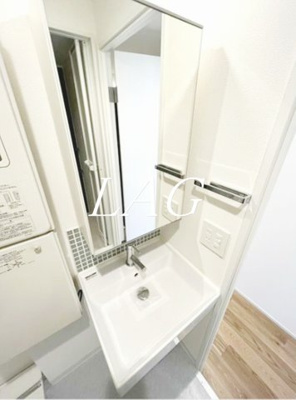 【洗面所】 | ｔｒｉａｓ．Ｋ | 独立洗面台です。