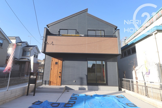 【外観】 | リーブルガーデン　あきる野市草花　新築　全2棟　1号棟 | 外観です