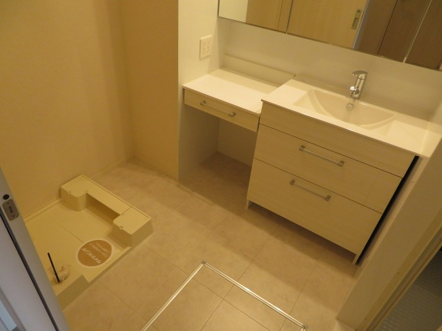 グレイスコートＡ棟・Ｂ棟　Ａ棟の洗面所