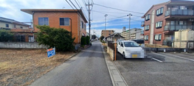 【前面道路含む現地写真】 | 熊谷市新堀新田　3150万　土地