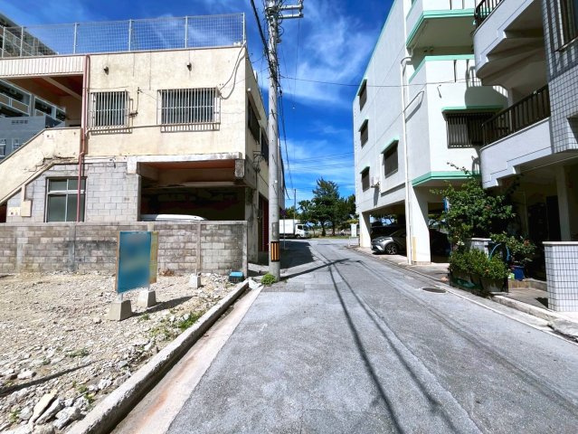 那覇市曙3丁目　売土地の前面道路含む現地写真|2025/9/29　現地写真