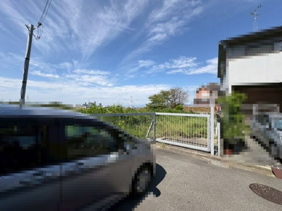【外観】 | 青南台１丁目　売土地 | ひな壇だから西側は建物等が無くて見晴らしが良好ですよ♪