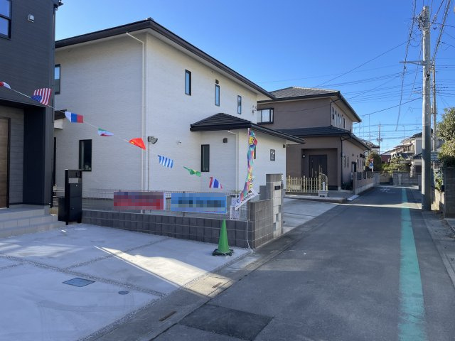 【前面道路含む現地写真】 | 熊谷市河原町第5   LiveleGarden.s　新築戸建　全1棟　1号棟