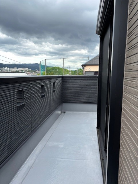 長田区上池田１丁目戸建（築後未入居）のバルコニー