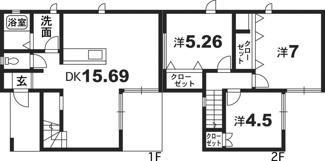 【間取り】 | Fit-Cell 田宮