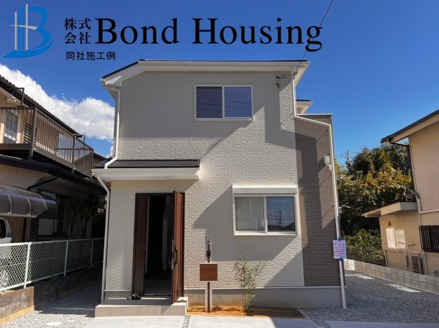 「JR垂水駅徒歩14分」「お車2台駐車可」　霞ヶ丘　全2棟　1号棟の外観