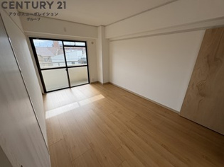 白峰コーポの寝室