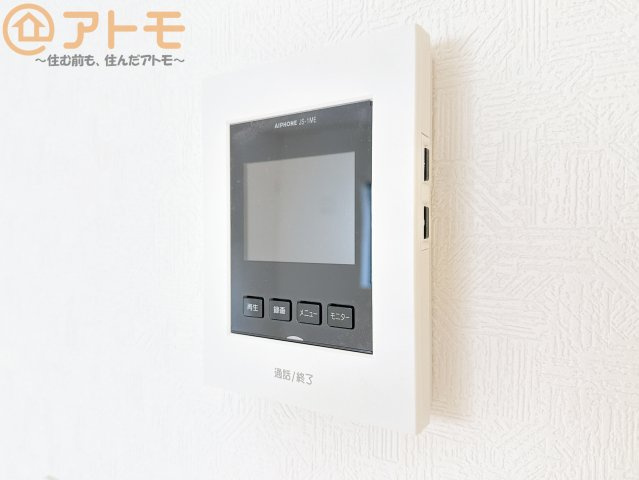 【防犯設備】 | 葵区住吉町第1　新築戸建　全1棟 | TVモニター付きインターホンは訪問者を確認することができて、防犯性に優れています♪