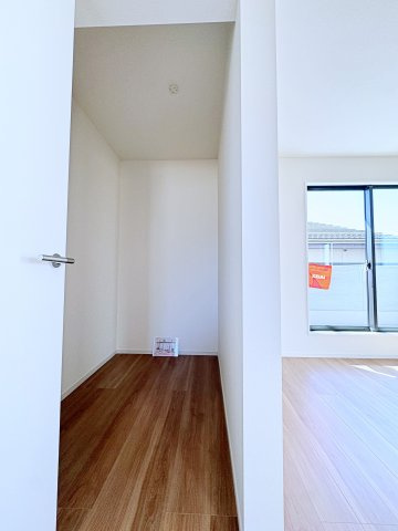 新築戸建・新築建売　郡山市富田町　富田東小・富田中の収納|大きい荷物など楽々に収納ができるウォークインクローゼット付き！