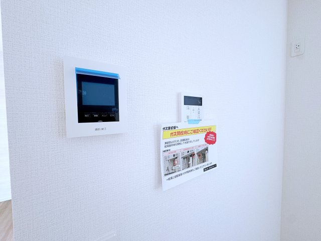 新築戸建・新築建売　郡山市富田町　富田東小・富田中の防犯設備|TVモニター付きインターホン、追い焚き機能付きで便利♪