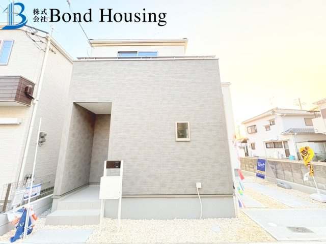 JR朝霧徒歩１３分　長期優良住宅　明石市朝霧町１丁目　新築戸建の外観