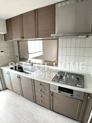 【キッチン】 | ネオシティ岡崎南壱番館 | きれいなキッチンです