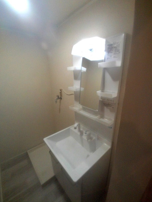 シャトー押部の洗面所