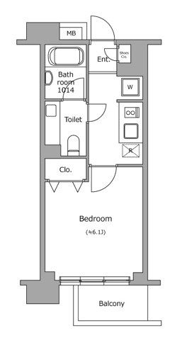 新品家具付きマンション新宿18(KaGood東京)