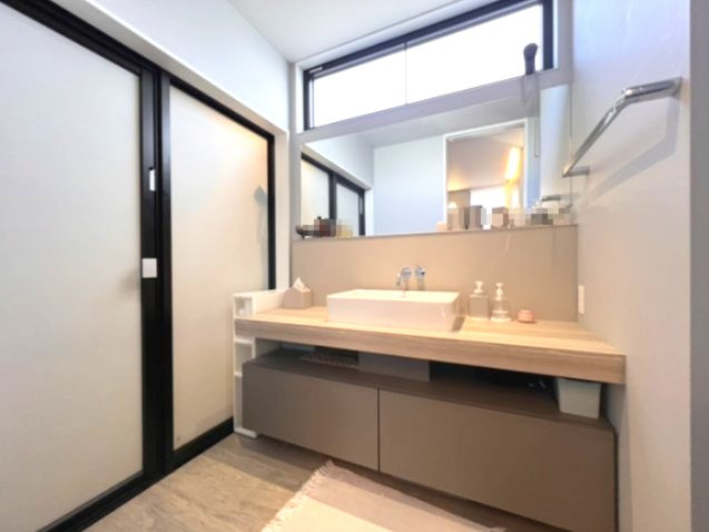 栃木ハウス施工の築浅モデルハウス！！の脱衣所